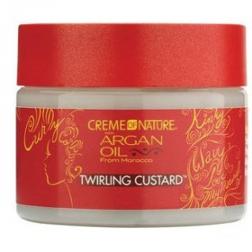 Creme of Nature Argan Oil Twirling Custard 11.5oz Creme of Nature Argan Oil Twirling Custard 11.5oz